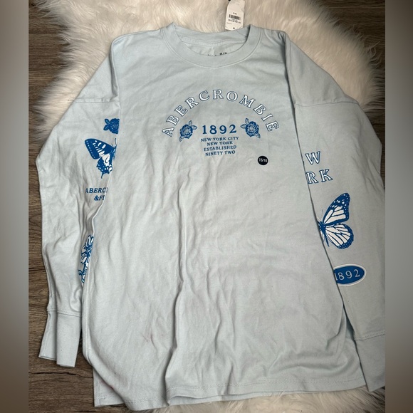 Abercrombie Kids Light Blue Shirt - Picture 1 of 3